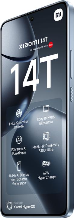 Image du produit Xiaomi 14T + Moniteur de jeu incurvé 30" Bundle de lancement (256 Go, Bleu Titan, 6.67", Double SIM, 50 Mpx, 5G)
