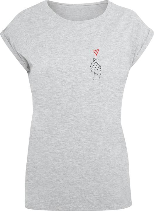 Produktbild Merchcode Ladies K Heart Extended Shoulder Tee - 113383 (XS)