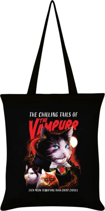 Image du produit Horror Cats Sac fourre-tout Vintage Vampurr