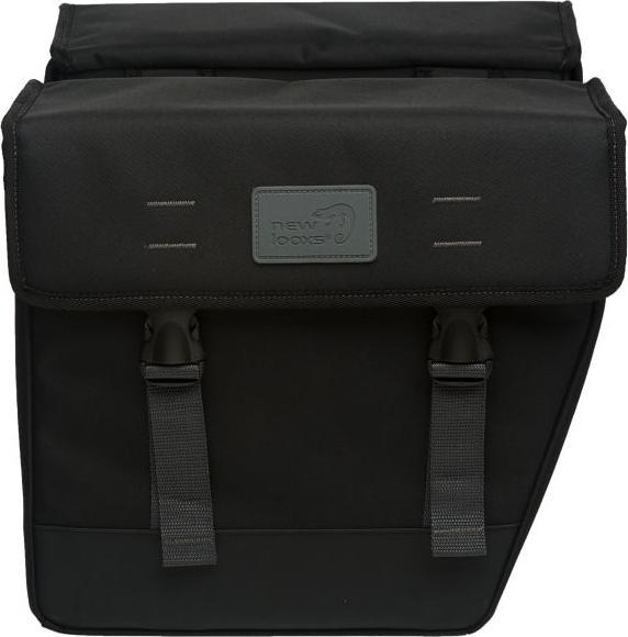 New Looxs SACOCHE DE VÉLO 2PCS ORIGIN HYBRIDE BLACK 33L POLYESTER 36X33X15CM (33 l, Sacoches)