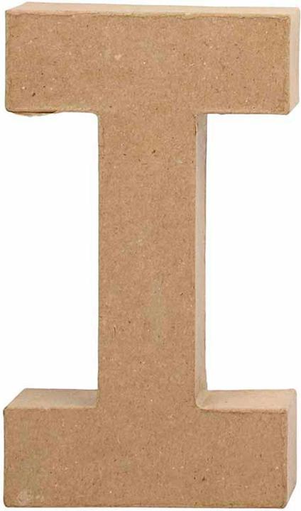 Creativ Company Lettre en carton I 19,9 cm