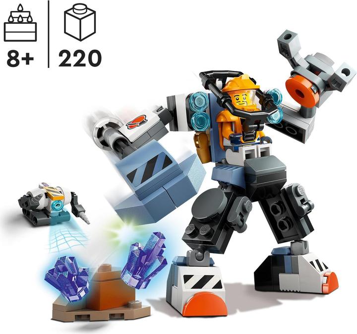 Actual product image LEGO Space mech (60428, LEGO City)