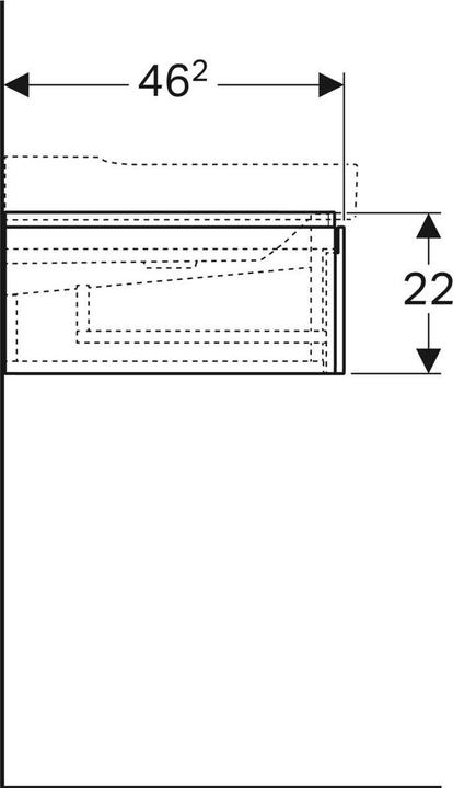 Produktbild Geberit 500.517.43.1 (117.5 x 46.5 x 22 cm)