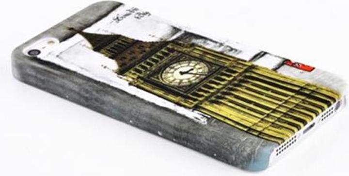 Actual product image Cadorabo Hard cover with imprint cover (Apple iPhone 5)