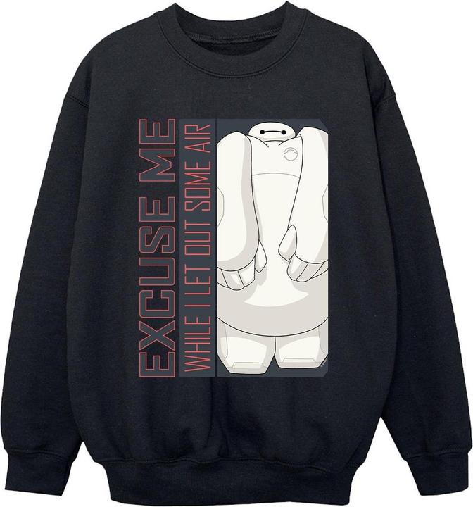Immagine prodotto Disney Big Hero 6 Baymax Excuse Me Some Air Felpa Ragazzi (152, 158)