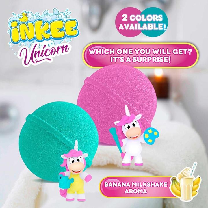 Produktbild Craze Inkee Surprise Badebombe Unicorn Professions
