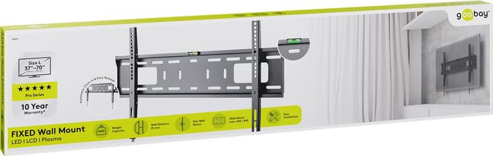 Produktbild Goobay Pro Fixed (Wand, 37", 50 kg)