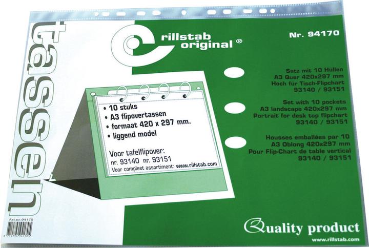 Produktbild Rillstab Tisch-Flipchart