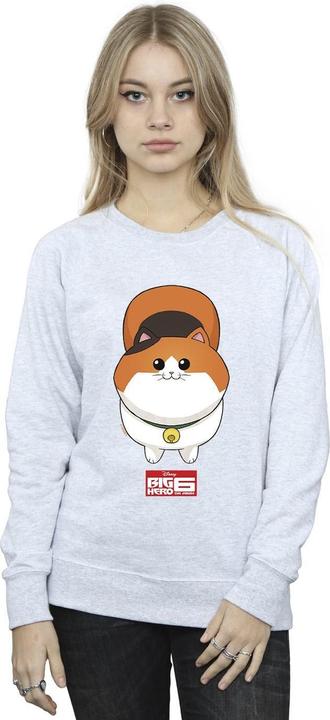 Immagine prodotto Disney Big Hero 6 Baymax Kitten Face Felpa Donna (S)