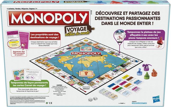 Immagine prodotto Monopoly Viaggiare nel mondo (Francese)