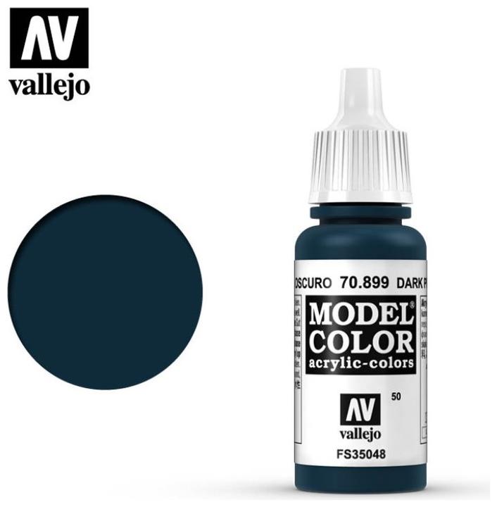 Actual product image Vallejo Model Colour - Dark Prussian Blue (70.899)