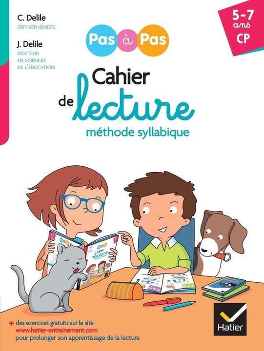 Produktbild Mon cahier de lecture méthode syllabique : CP, 5-7 ans (Französisch, Delile Jean, Delile Clémentine, 2025)