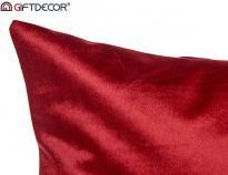 Actual product image Giftdecor cushion velvet red 60x60cm (60 x 60 x 18 cm)