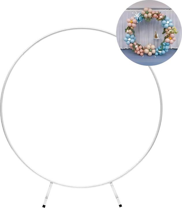 Actual product image Hermex Balloon arch frame Balloon arch circle holder Metal arch Balloon arch stand