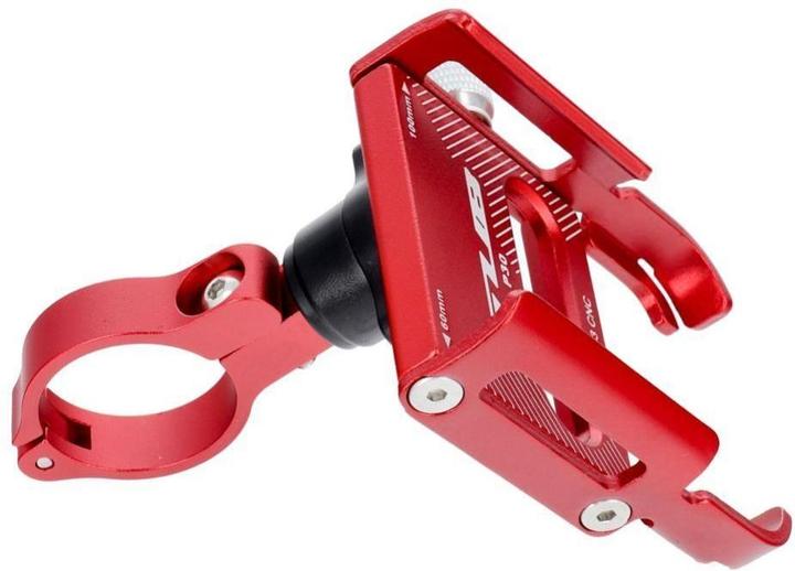 Actual product image OEM Bicycle accessory GUB bike holder for mobile phone P30 Aluminium red