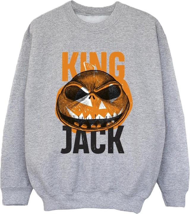 Actual product image Disney Boys The Nightmare Before Christmas King Jack Sweatshirt (128)