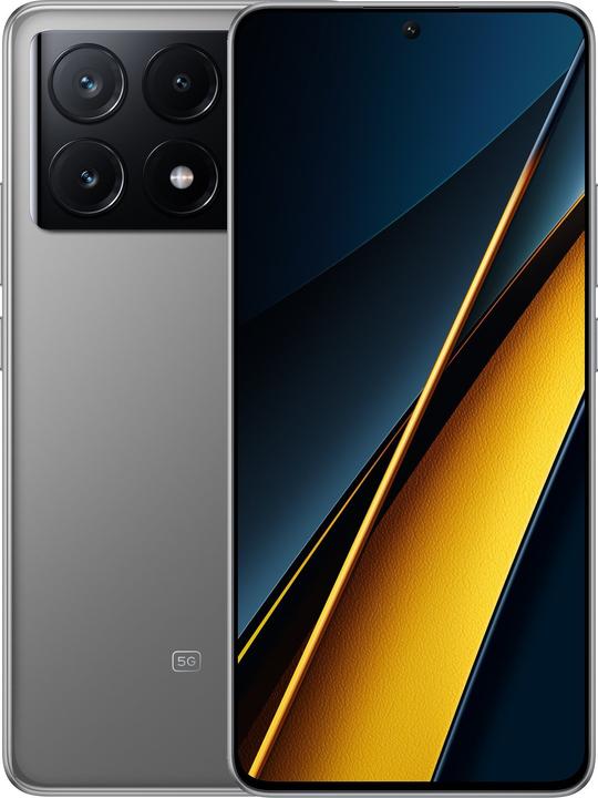 Actual product image Xiaomi Poco X6 Pro (512 GB, Grey, 6.67", Dual SIM, 64 Mpx, 5G)