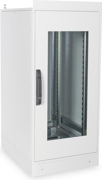 Produktbild Digitus 24HE Netzwerkschrank Indoor IP55 1300x600x800mm Hartglastür inkl. Sockel Grau RAL 7035 (24 HE, 19 Zoll Rack)