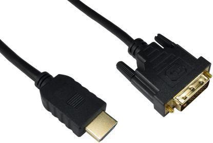 Rs Pro Câble HDMI 5m, HDMI Mâle DVI-D Mâle (5 m, HDMI)