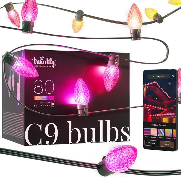 Produktbild Twinkly Lichterkette C9 (24 m)