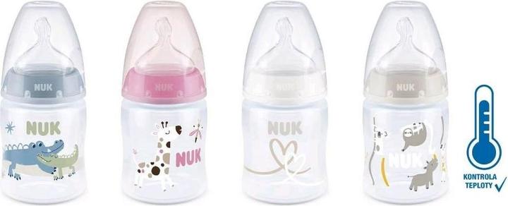 Produktbild NUK Babyflasche First Choice Temperature Control 150ml blau (150 ml)
