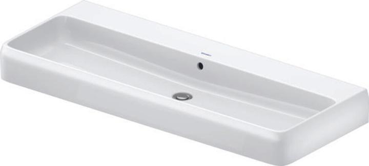 Produktbild Duravit Qatego Waschtisch, 1200x470mm, mit Überlauf, Unterseite glasiert, DuraCeram, 238212 (470 mm, 1200 mm)