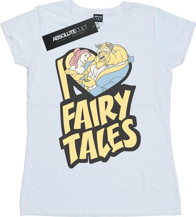 Produktbild Disney Beauty And The Beast I Love Fairy Tales TShirt (XL)