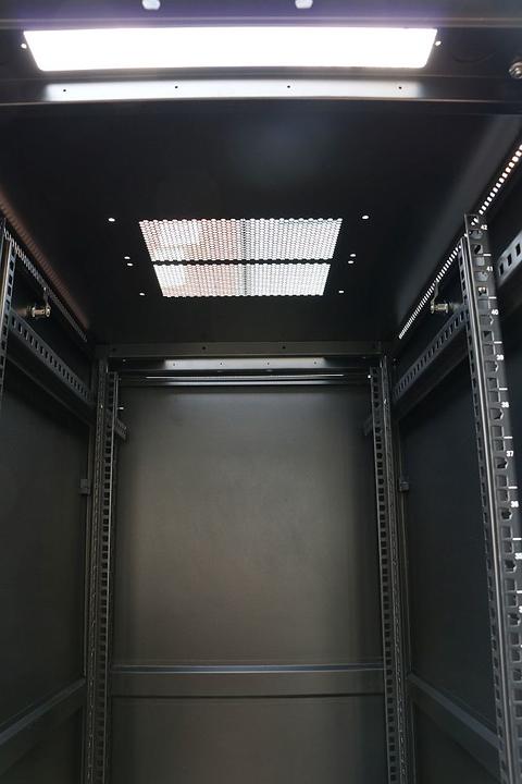 Produktbild Extralink 42U 800mm floor cabinet black (42 HE, 19 Zoll Rack)