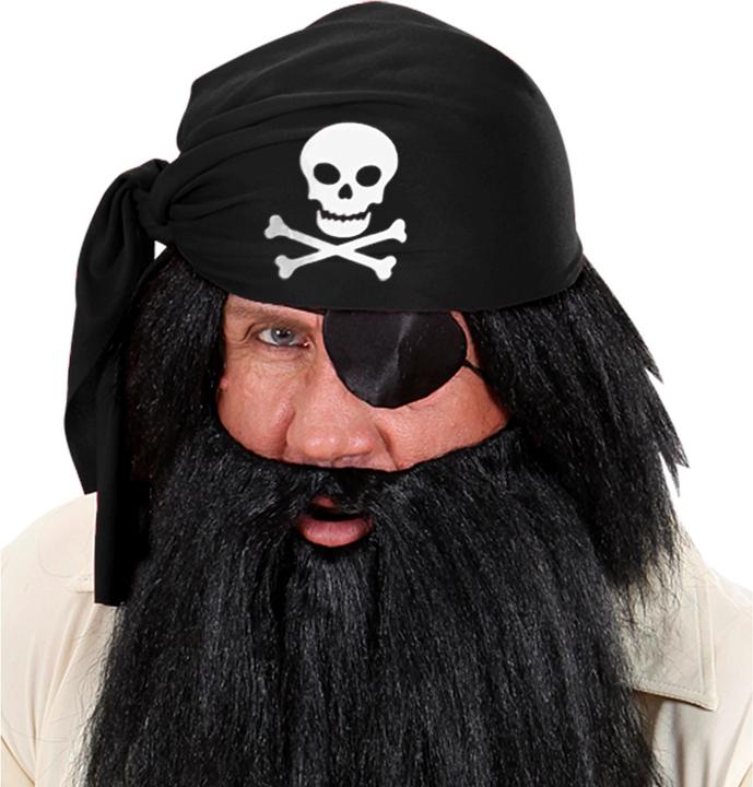 Produktbild Widmann Piratenhut Filz schwarz