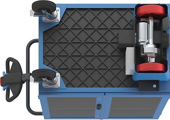 Produktbild eurokraft pro Schrankwagen mit Elektroantrieb (500 kg)