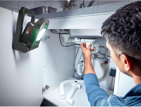 Actual product image Bosch Professional Battery-powered LED work light (2100 lm)