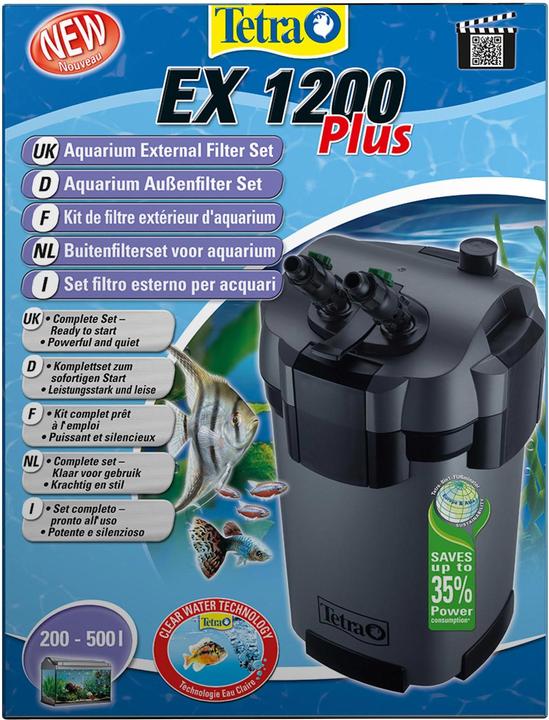 Produktbild Tetra EX 1200 Plus (500 l, Aussenfilter, Süsswasser)