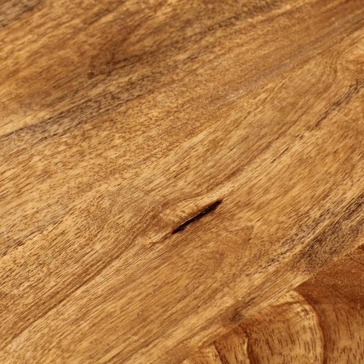 Immagine prodotto VidaXL Piano del tavolo Piano in legno Piano in legno massiccio Ø 80x2,5 cm Rotondo Legno massiccio Mango (80 x 2,5 cm)