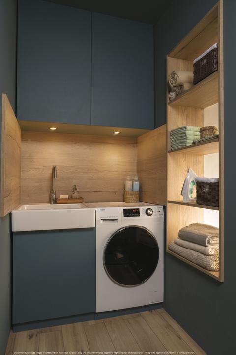 Actual product image Haier HW80-B14636N-S (8 kg, Left)