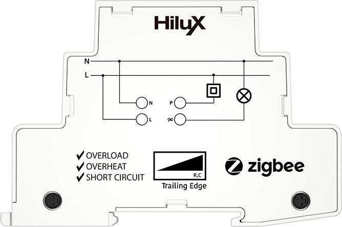 Produktbild HiluX Zigbee DIN rail dimmer - 250w