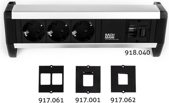 Actual product image Bachmann HDMI Keystone 2.0 socket (0.04 m, HDMI)