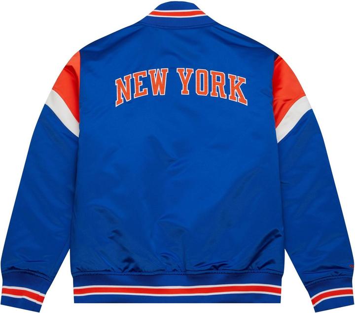 Produktbild Mitchell & Ness M&N Heavyweight Satin Jacke NBA New York Knicks - XL (XL)