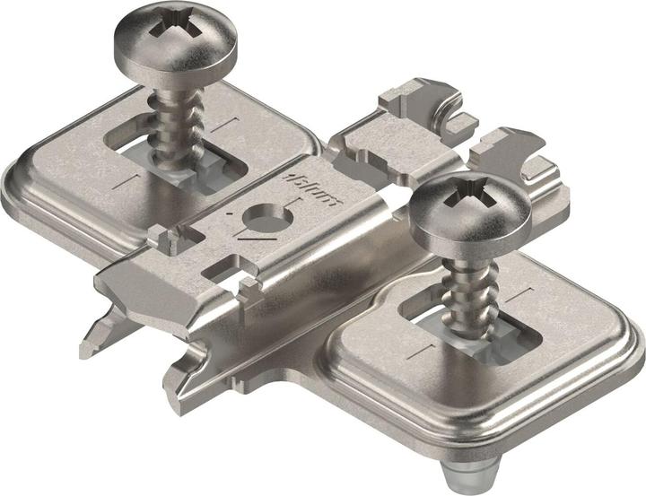 Image du produit Blum Plaques de montage cruciforme CLIP montage d'angle (1 pcs)