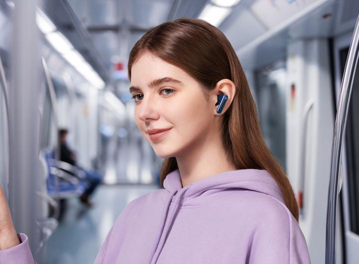 Image du produit soundcore P40i Niebieskie (ANC, 12 h, Sans fil)