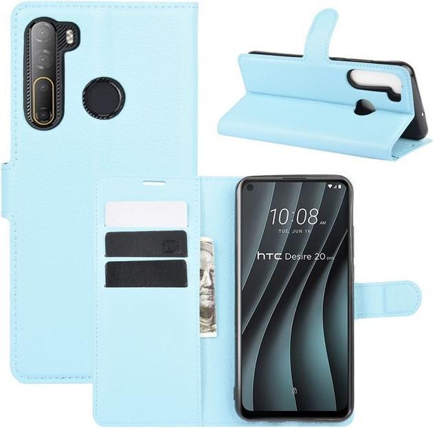 Produktbild MU Classic Litchi Leder Bookcover Series (HTC Desire 20 Pro)