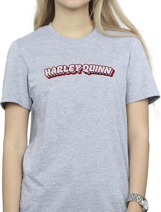 Produktbild Batman Harley Quinn Logo Baumwolle Boyfriend TShirt (XL)