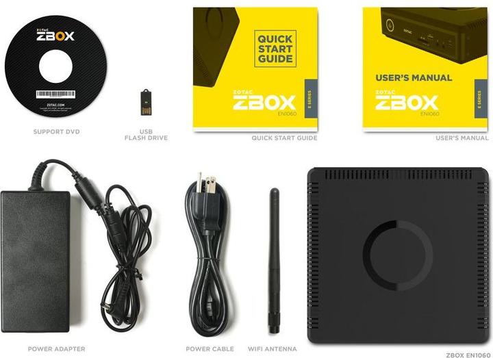 Actual product image Zotac Zbox Magnus En1060 (Intel Core i5-6400T)