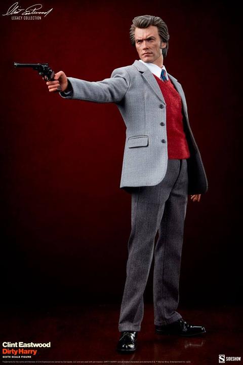 Image du produit Sideshow L'Inspecteur Harry figurine 1/6 Clint Eastwood Legacy Collection Harry Callahan 30 cm