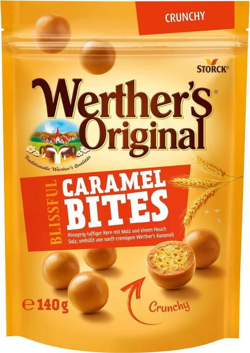 Immagine prodotto Werther’s Original Werther's® Original Werther's® Blissful Caramel Bites Croccanti caramelle al caramello 140 g (1 pz., 146 g)