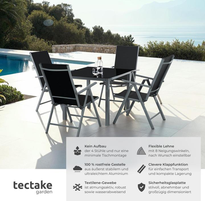 Produktbild tectake Sitzgruppe (86.50 cm)