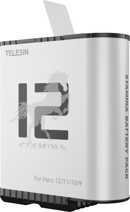 Telesin Akku Ladestation (GoPro Hero 11, GoPro Hero 9, GoPro Hero 12, GoPro Hero 10)