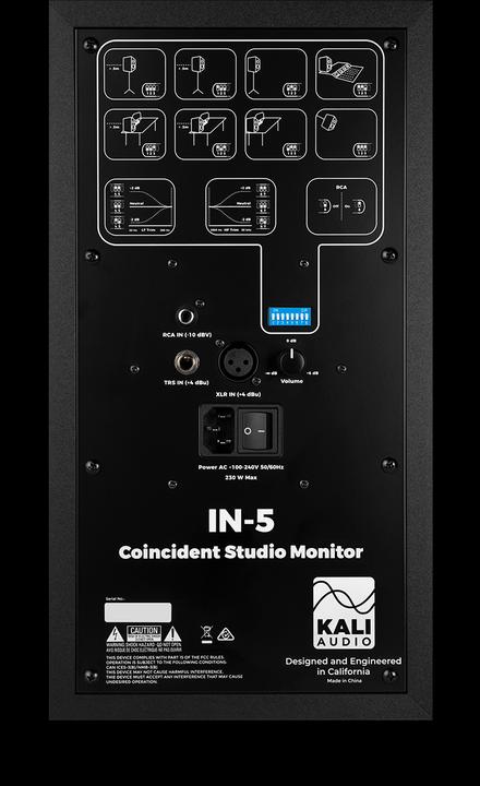 Actual product image Kali Audio IN-5 (Active, 1 pc., 2x 80 W)
