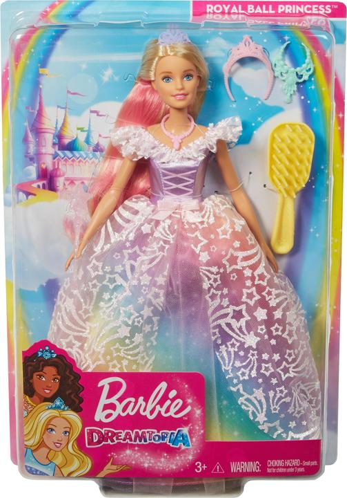 Produktbild Barbie Dreamtopia Ballkleid Prinzessin Puppe (blond)