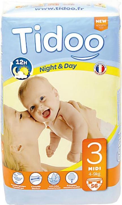 Image du produit Tidoo jour et nuit (Taille 3, Pack, 56 pièce(s))