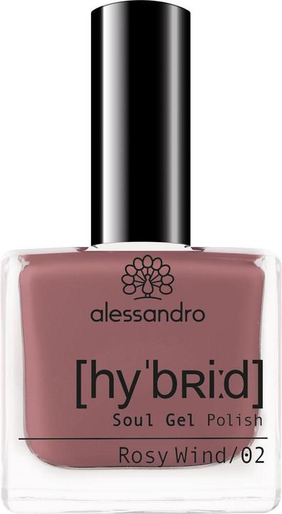 Produktbild Alessandro Nagellack Hybrid 105 Rosy Wind (105 Rosy Wind, Gel-Effekt Nagellack)